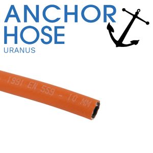 Uranus 20 Bar Premium Orange LPG Gas Hose - Cut Per Metre