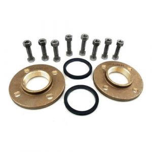 Bronze Flange Set (1 1/2" BSPF) for UPS 40-50FN, 40-80F and UP40FB Hot Water Circulators