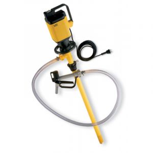 Lutz Drum Pump Set for Alkalis MAll3 110v Motor 1200mm Immersion Depth