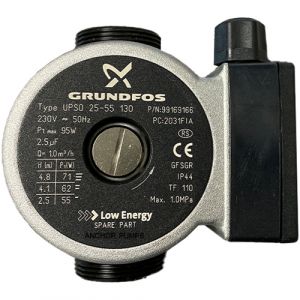 Grundfos OEM UPS0 25-55 130mm 1 1/2" BSP Domestic Circulating Pump 240v