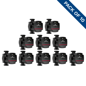 Grundfos UPS3 15-50/65 (130) Domestic Heating Circulator 240v Trade Pack of 10