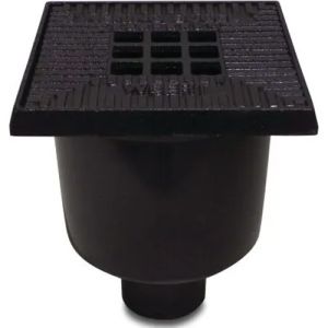 Bosta Plastic Floor Sink With Spigot Bottom Connection 