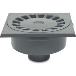 Bosta PVC-U Floor Sink With Glue Spigot Bottom Connection 