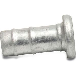 Female Bauer x Bauer Hose Tail S78 Galvanised Steel Quick Coupler Adaptor