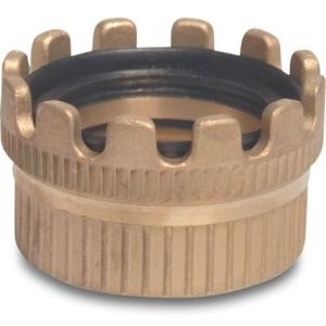 Female Part TW x Female Thread Type TW Brass Tanker Coupler