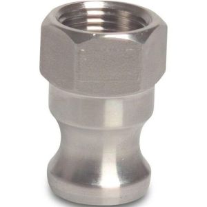 Male Camlock x Female Thread Type A Stainless Steel 316 Camlock Coupler