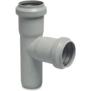 Bosta PP 87° Drainage T-Piece Spigot With Ring Seal