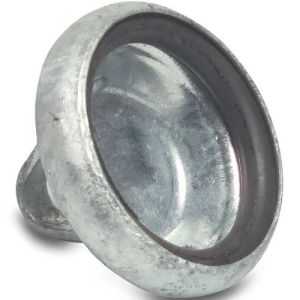 Female Bauer S8 Galvanised Steel End Cap Quick Coupler