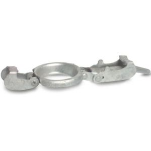 Male Bauer S2 Galvanised Steel Clamp Ring
