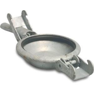 Female Part Italian Galvanised Steel Quick Coupler End Cap