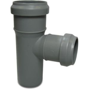 Bosta PP 87° Drainage Reducer T-Piece With Spigot Ring Seal