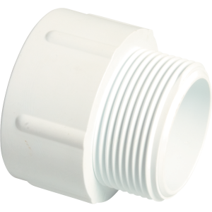 Profec PVC-U Adaptor Bush 10 Bar Male Thread Imperial Glue Socket