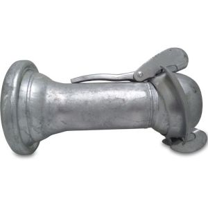 Female Bauer x Male Bauer S81 Galvanised Steel Quick Coupler Reducer