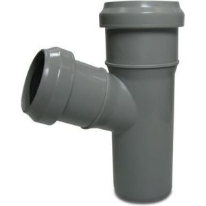 Bosta PP 67° T-Piece With Spigot Ring Seal