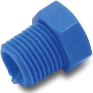 Tefen PA Glass Fibre Reinforced 14 Bar Male Threaded Plug