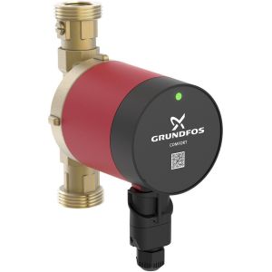 Grundfos Comfort 15-14 BX PM GB (140) Brass Comfort Hot Water Circulator Pump 240V