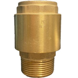 1 1/4" Brass Non-Return Valve - Male to Female