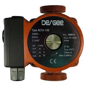 DesGee AC 15-60-130 Domestic Heating Circulator 240v [CC: 0165]