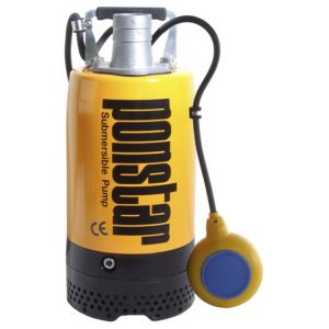 Koshin Ponstar PBX Heavy Duty Submersible Drainage Pump With Float 230v