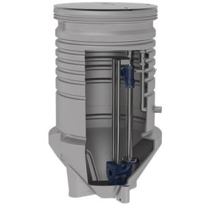 Grundfos PUST10.20.S.A.SS.DPSL Prefabricated Pumping Station