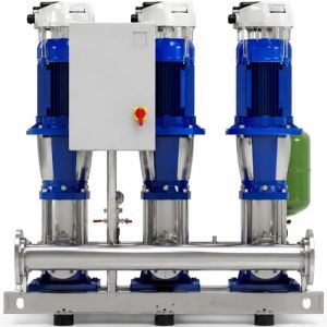 Lowara GHV30/15SVX02F030/4 Three Pump Variable Speed Booster Set With Hydrovar 415v 