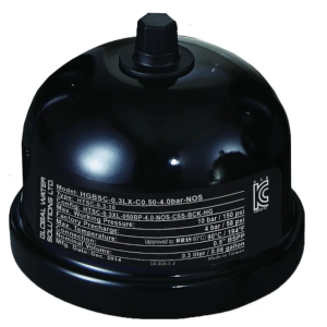 GWS Hydroguard 0.3L 1/4" BSP 4 Bar Pre-Charge Hydraulic Shock Arrestor