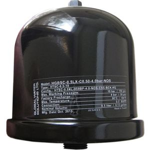 GWS Hydroguard 0.5L 1/2" BSP 4 Bar Pre-Charge Hydraulic Shock Arrestor