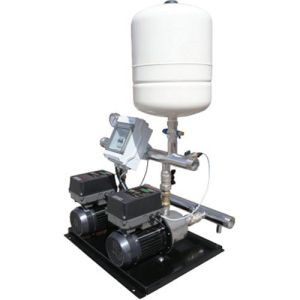 Stuart Turner Aquaboost IBolt 0906 2H-CMT/24 Horizontal Twin Booster Set