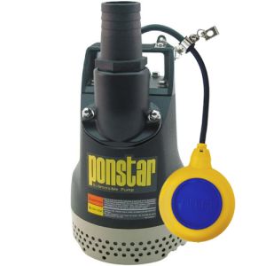 Koshin Ponstar PX Heavy Duty Submersible Drainage Pump With Float 110v