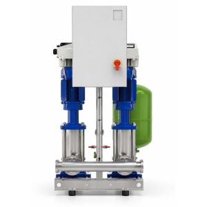 Lowara GHV20/5SV08F011T/4 Twin Pump Variable Speed Booster Set With Hydrovar 415v