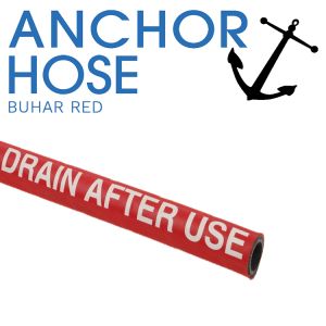 Buhar 17 Bar Red Wired Braided Steam Hose