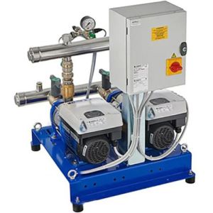 Lowara SMB20/5HME04S07/2/UK Twin Horizontal Booster Set 240v