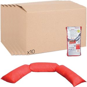 Hydrosnake Water Reactive Flood Barrier (5 Boxes of 10 Pks of 2)