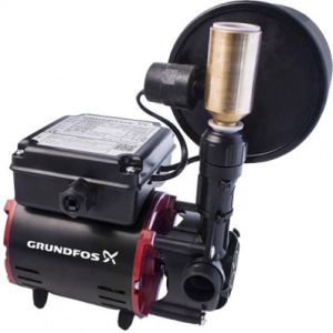 Grundfos SSR2-2.0 CN Single Impeller Universal Regenerative Shower Booster Pump (x2 Hoses Inc.)