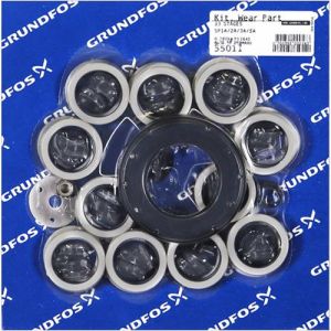 SP1A & SP2A Splined Shaft Wear Parts Kit 27-33 Stage Spline Shaft Pump