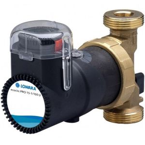 Lowara Ecocirc Pro 15-1/110LBRU 1 1/4" Bronze Circulator With Temp Control & Timer 240v